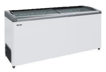 Морозильный ларь с изогнутым стеклом DF155C-P