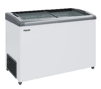 Морозильный ларь с изогнутым стеклом DF135C-P