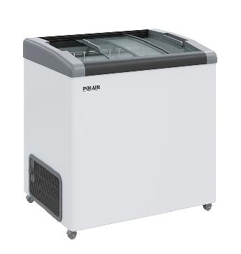 Морозильный ларь с изогнутым стеклом  DF120C-L