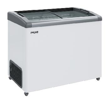 Морозильный ларь с изогнутым стеклом DF130C-P