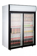Холодильный шкаф со стеклянной дверью DM110Sd-S 2.0